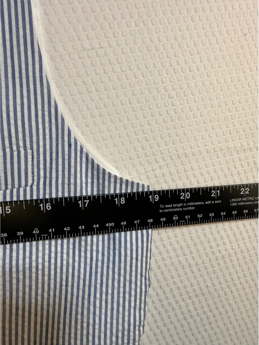 WD NY Black Mens M Seersucker Suit Vest Blue White Striped New Coastal Preppy